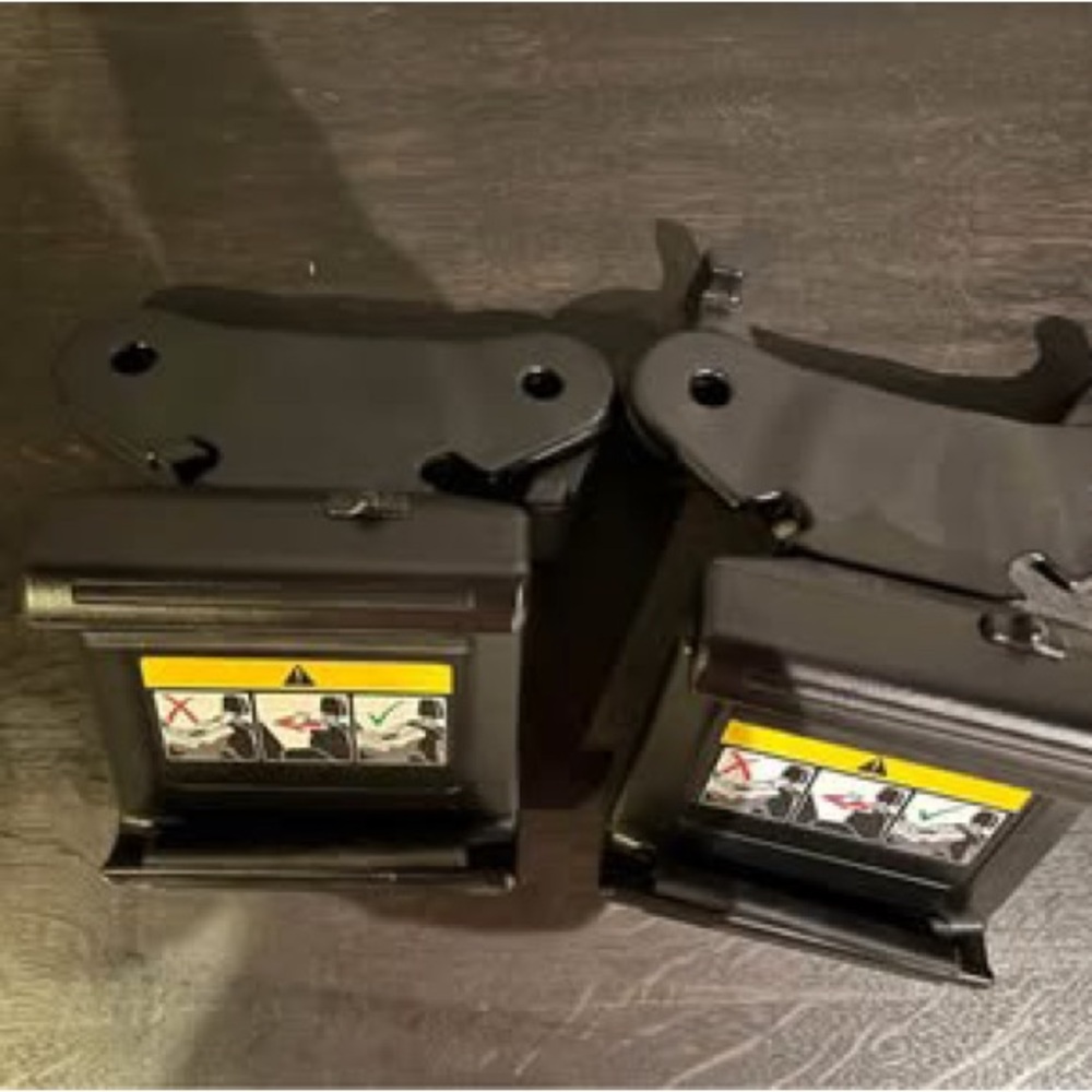 Black Car Seat tablet holders